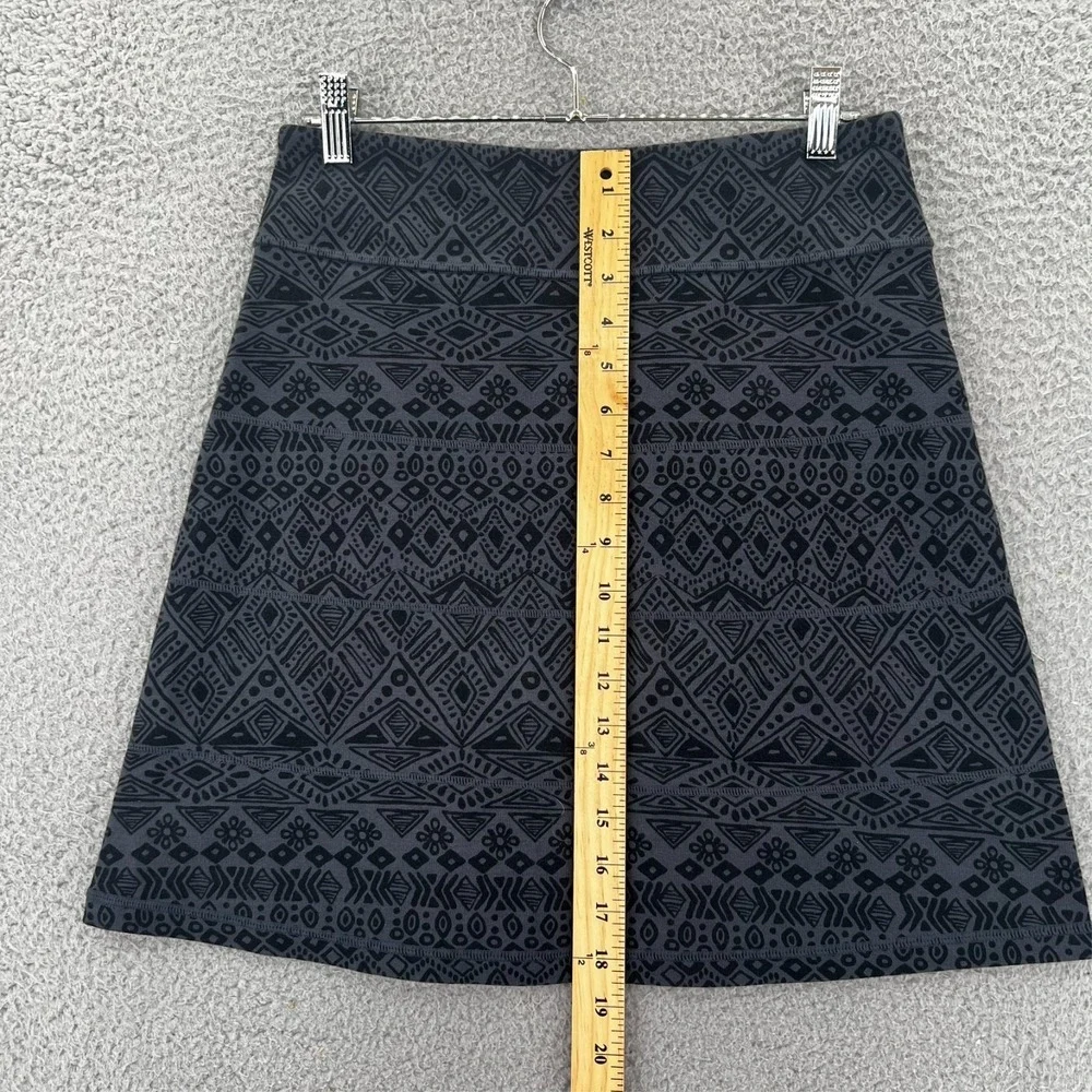 Athleta‎ Womens XS Casseva Strata Geometric Print Zip Pocket Athletic Skirt